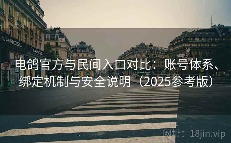 电鸽官方与民间入口对比：账号体系、绑定机制与安全说明（2025参考版）