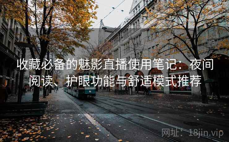收藏必备的魅影直播使用笔记：夜间阅读、护眼功能与舒适模式推荐  第1张