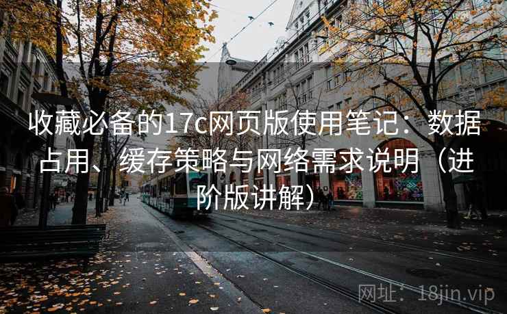 收藏必备的17c网页版使用笔记：数据占用、缓存策略与网络需求说明（进阶版讲解）  第1张