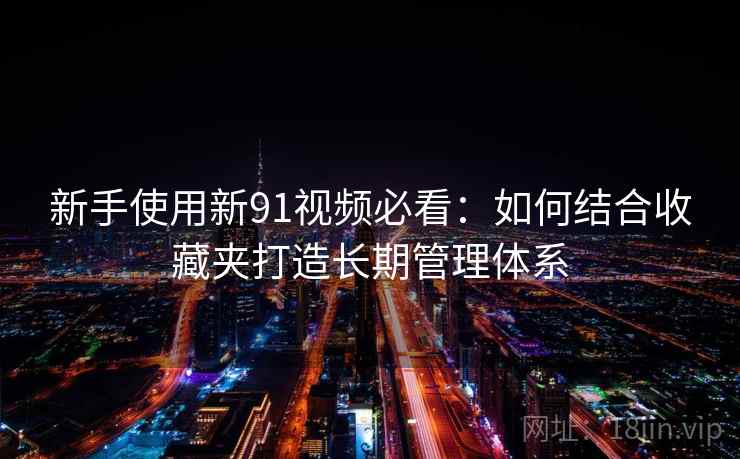 新手使用新91视频必看：如何结合收藏夹打造长期管理体系