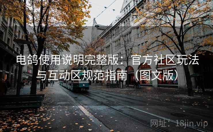 电鸽使用说明完整版：官方社区玩法与互动区规范指南（图文版）