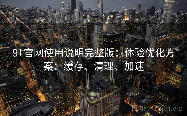 91官网使用说明完整版：体验优化方案：缓存、清理、加速